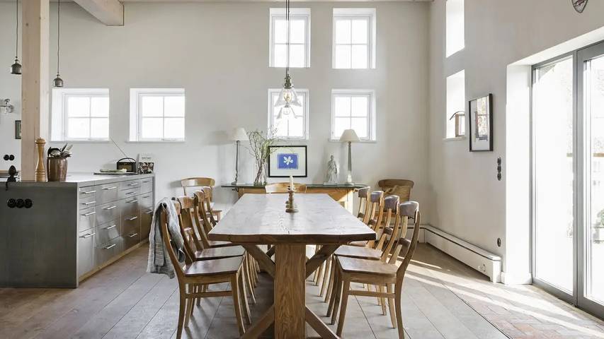 Ferienhaus für 10 Personen, mit Terrasse und Garten sowie Sauna, mit Haustier in Pommerby - 4