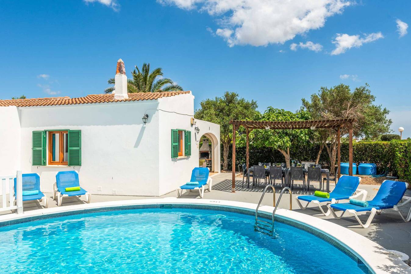 Chalet para 10 personas con terraza in Cala Blanes, Ciudadela