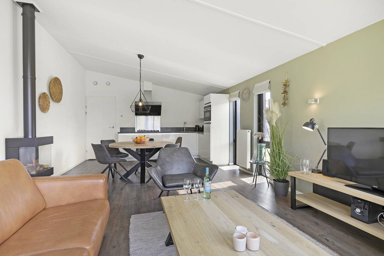 Bungalow für 4 Personen mit Balkon/Terrasse in Utrecht und Umgebung