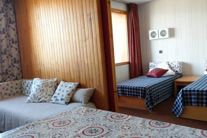 Ganze Wohnung, Studio center resort beautiful view Les Coches La Plagne Paradiski in Bellentre, La Plagne-Tarentaise