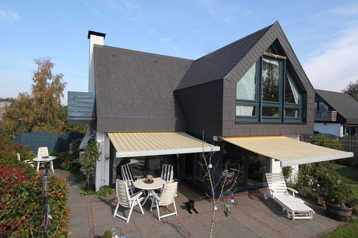 Ferienhaus für 6 Personen, mit Balkon und Terrasse sowie Garten und Sauna in Brodersby an der Schlei