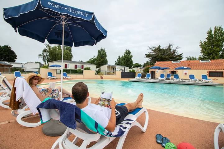 Camping pour 4 personnes, avec Terrasse à Préfailles