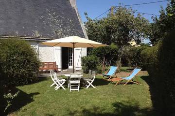 Gîte pour 6 personnes, avec jardin dans Plage De Treherve