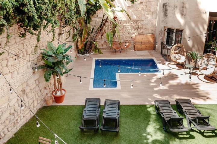 Casa de huéspuedes para 2 personas, con piscina y jardín en Jerez de la Frontera