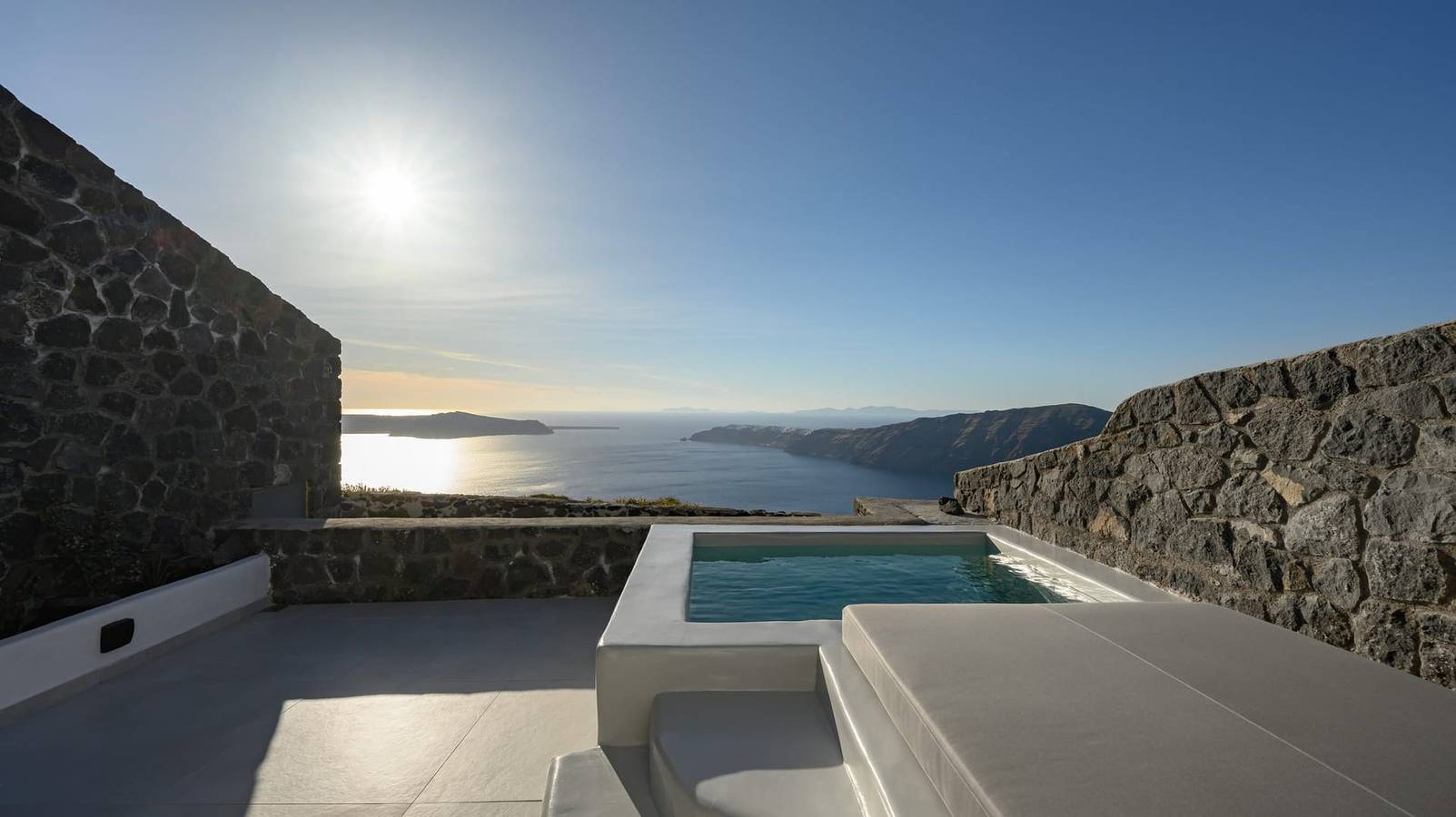 Incredible Santorini Suite | Elysia Suite | Breathtaking Sea Views | Private Furnished Terrace with Heated Plunge Pool | Adults Only | Imerovigli in Imerovigli, Santorini