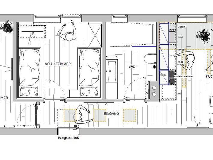 Ferienwohnung für 2 Personen, mit Balkon und Terrasse sowie Garten und Sauna in Thiersee - 3