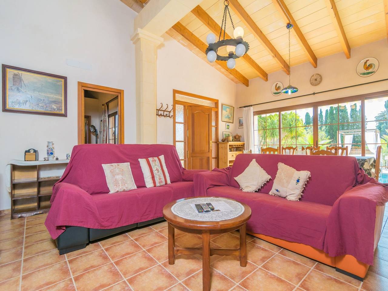 Chalet para 4 personas con jardín in Binisalem, Interior de Mallorca