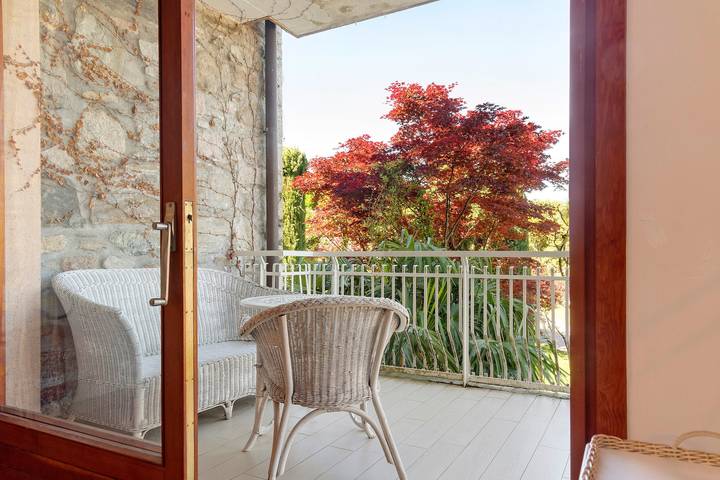 Ferienwohnung für 4 Personen, mit Garten und Balkon sowie Kinderpool in Porto Valtravaglia - 2