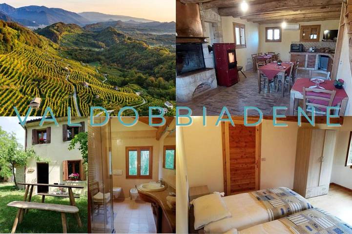 Location de vacances pour 4 personnes, avec vue et jardin, animaux acceptés à Valdobbiadene - 4