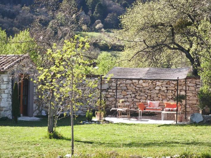Chambre d’hôte pour 2 personnes, avec jardin et piscine ainsi que vue et sauna à Sault - 3
