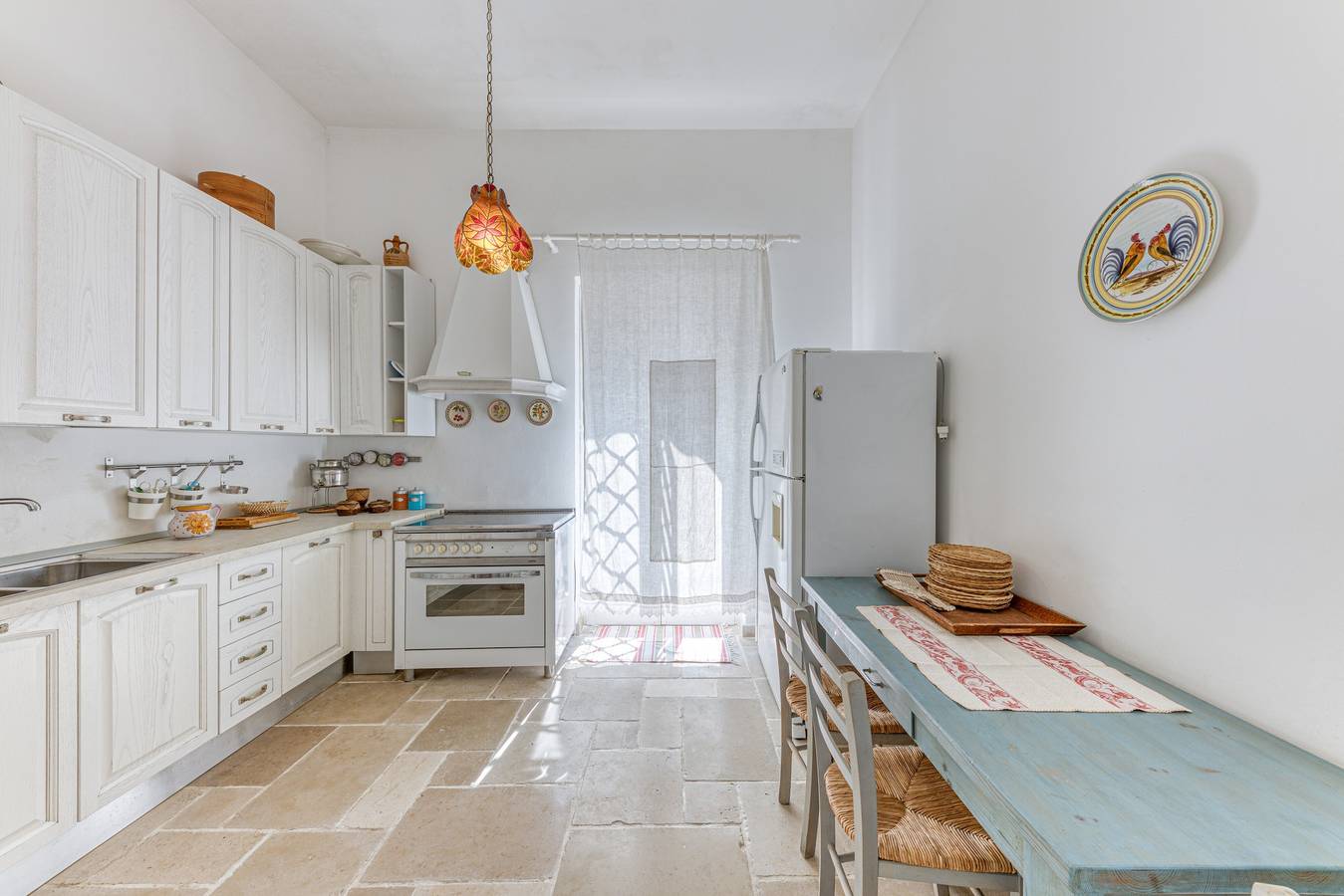 Appartamento intero, Villa 'Blu La Patronale' con vista mare, piscina in comune e Wi-Fi in Castro (Lecce), Provincia di Lecce