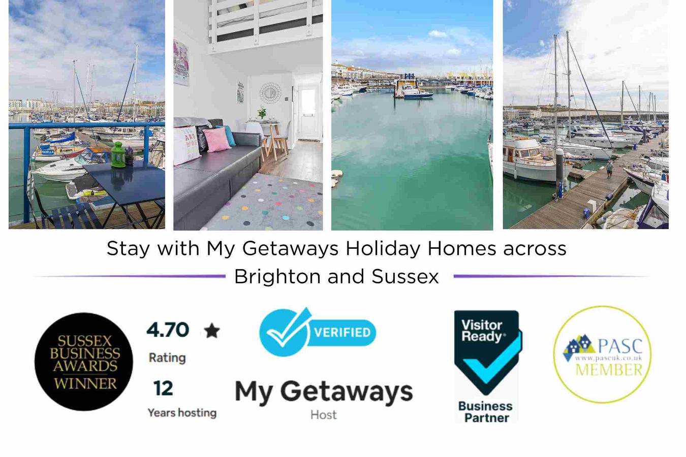Apartamento entero, On the Water 3  A One-of-a-Kind Stay | Free Parking | By My Getaways in Brighton Marina, Brighton