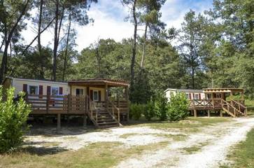 Mobil home pour 6 personnes, avec piscine, animaux acceptés à Douville