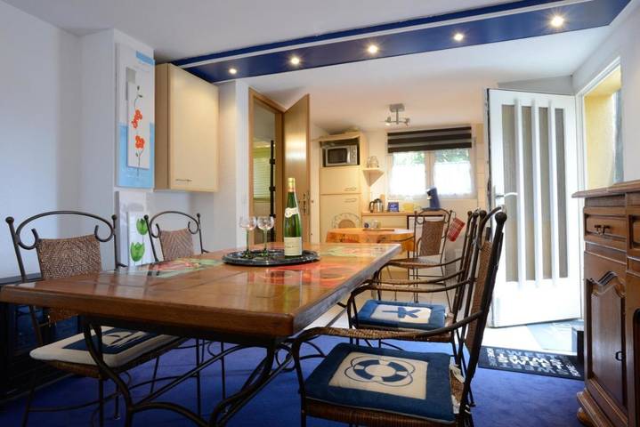 Appartement de vacances pour 3 personnes, avec terrasse et jardin