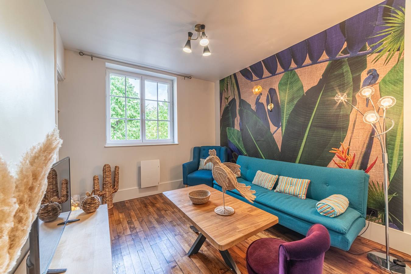 Appartement entier, Le Jungle - Appt pour 6 avec parking privé in Paray-le-Monial, Région de Charolles