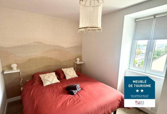 Appartement de vacances pour 2 personnes, avec terrasse et vue, animaux acceptés
