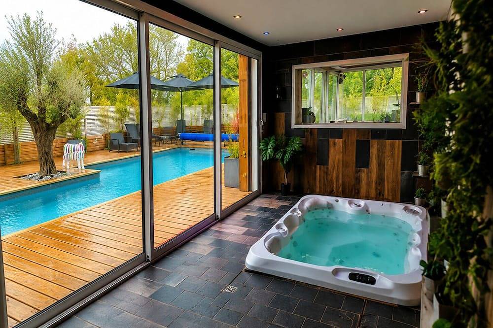 L'incontournable / Jaccuzi -Piscine-Sauna-Hammam in Challans, Vallée de la Loire