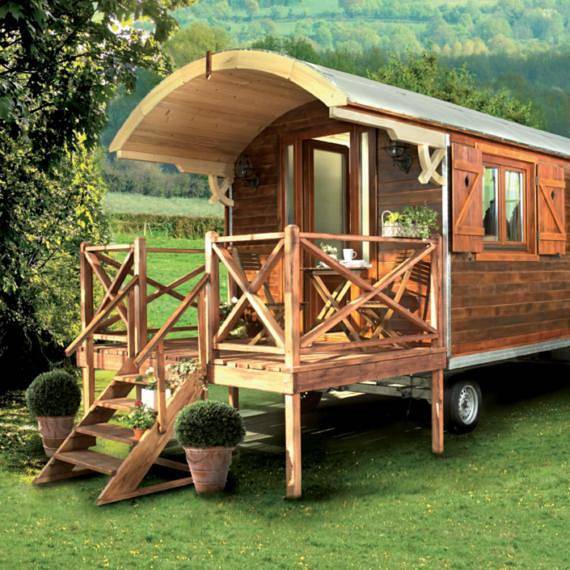Camping pour 2 personnes, avec jardin et vue