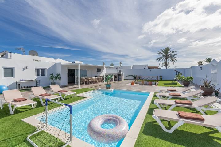 Ferienhaus für 12 Personen, mit Garten in Playa Blanca