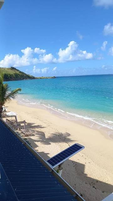 Gîte pour 4 personnes, avec vue, animaux acceptés dans Baie de Grand Case