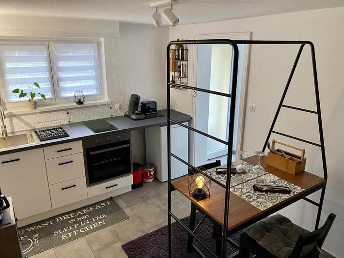 Appartement de vacances pour 2 personnes, avec Terrasse ainsi que Jardin et Vue