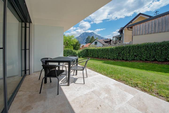 Ferienwohnung für 4 Personen, mit Terrasse und Garten am Traunsee - 4