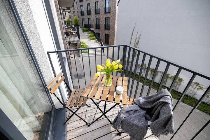 Lägenhet för 2 Personer, med balkong i Vilnius