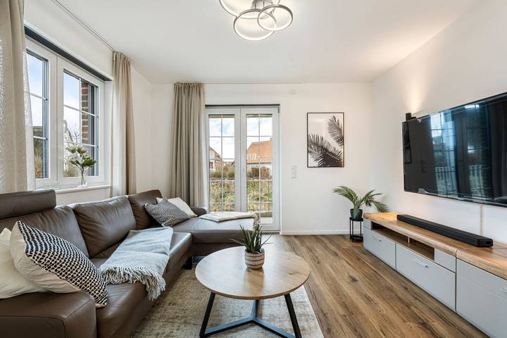 Ganze Wohnung, Strandhafer Rosenhagen - modern, Maisonette, Fitnessbereich, lichtdurchflutet in Rosenhagen, Dassow