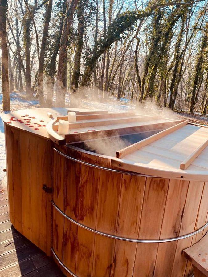 Hôtel pour 2 personnes, avec jacuzzi et sauna ainsi que jardin et piscine à Champagnole - 3