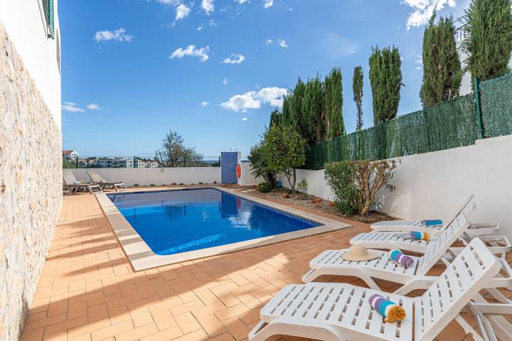 Villa para 10 pessoas, com Varanda e Terraço em Tavira