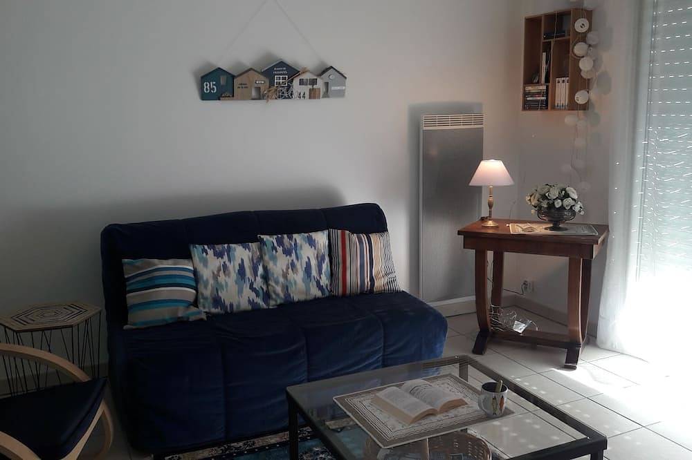 Appartement entier, Face à l'océan, 2 pièces au rez de chaussée proche du centre et  des commerces. in Saint-Brevin-les-Pins, Côte de Jade