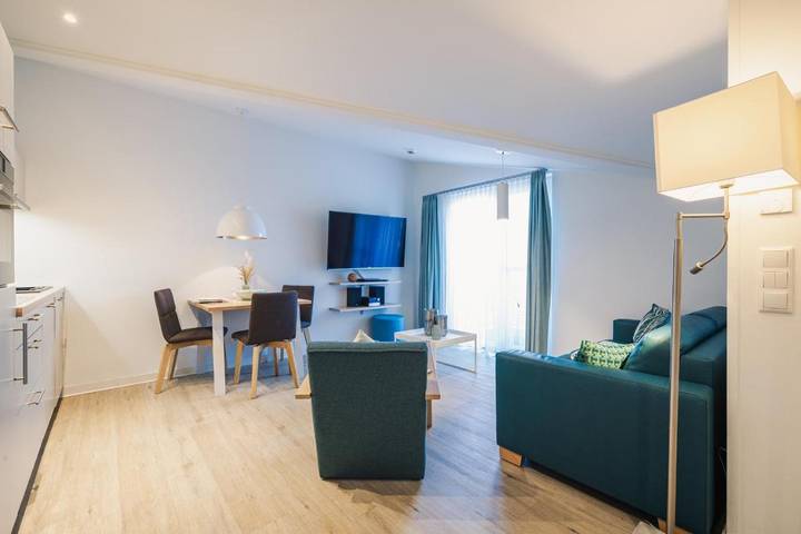 Ferienwohnung für 4 Personen, mit Balkon und Sauna in Prerow