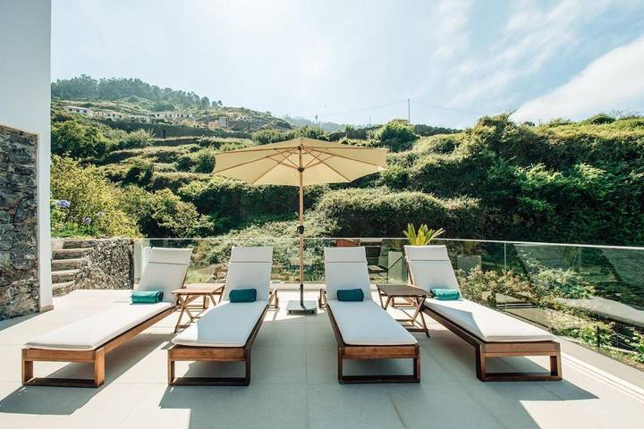 Casa rural para 4 personas, con Balcón y Terraza además de Jardín y Piscina en Campanário - 4