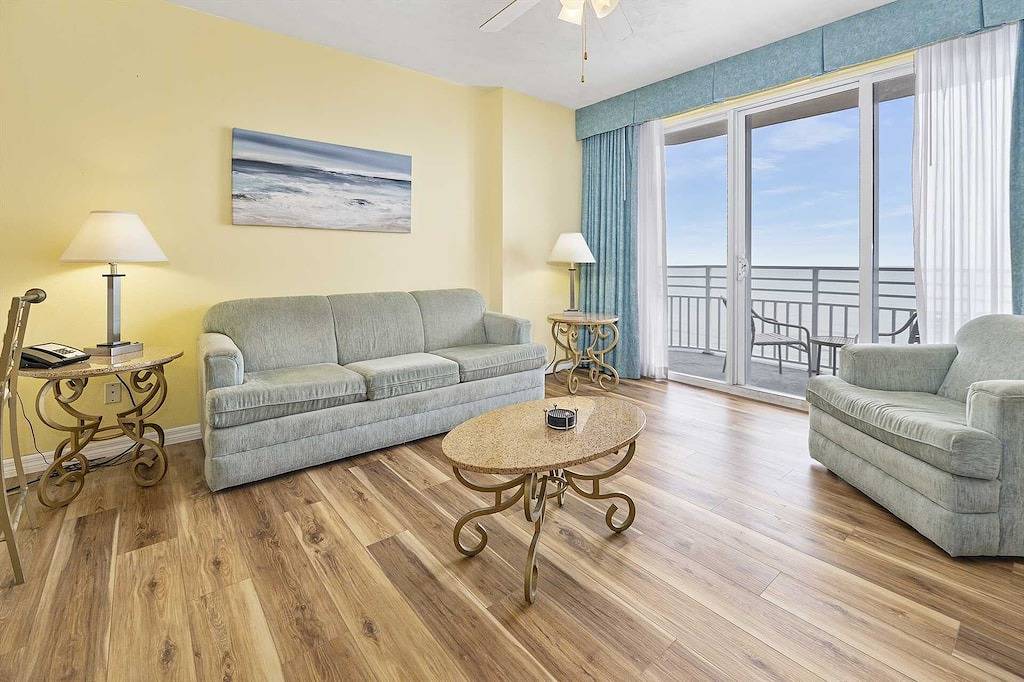 Ganze Wohnung, Luxury 17th Floor 1 Br Condo Direct Oceanfront Wyndham Ocean Walk Resort Daytona Beach | 1702 in Daytona Beach, Florida