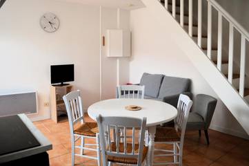 Gîte pour 4 personnes, avec terrasse à Luc-sur-Mer