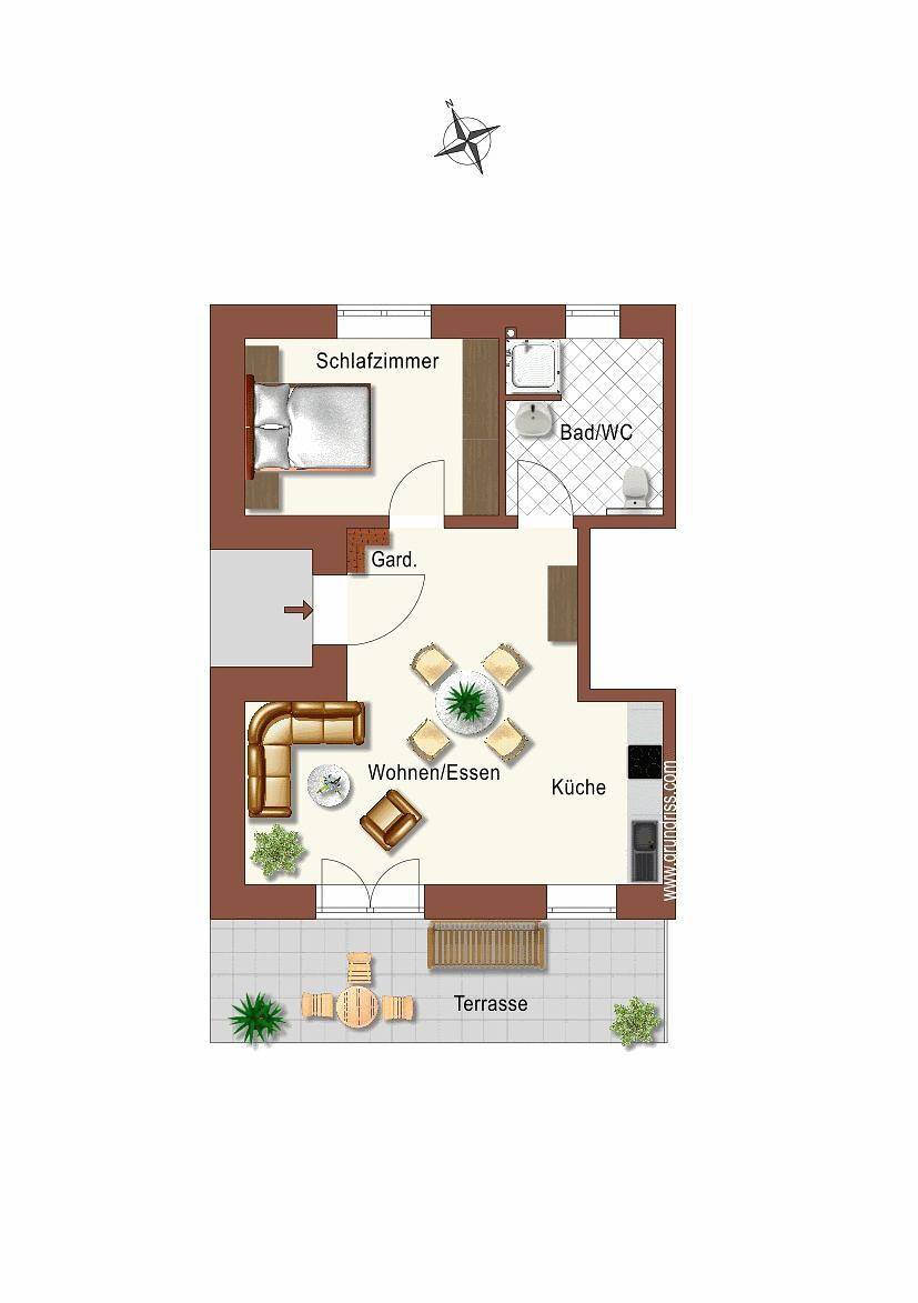 Ganze Wohnung, Haus Windfee We 1: geschmackvoll eingerichtete 2-Zimmer-Fewo in Wittenbeck, Bad Doberan & Umland