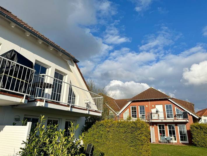 Ferienwohnung für 4 Personen, mit Balkon und Ausblick in Neddesitz, Sagard