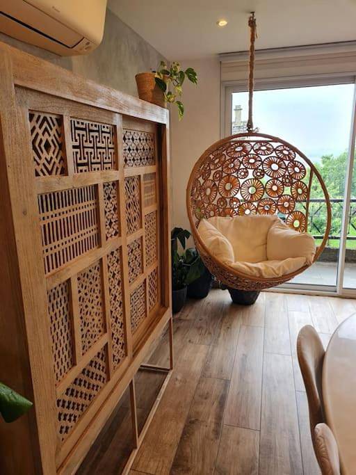 Appartement de vacances pour 6 personnes, avec balcon ainsi que jardin et vue