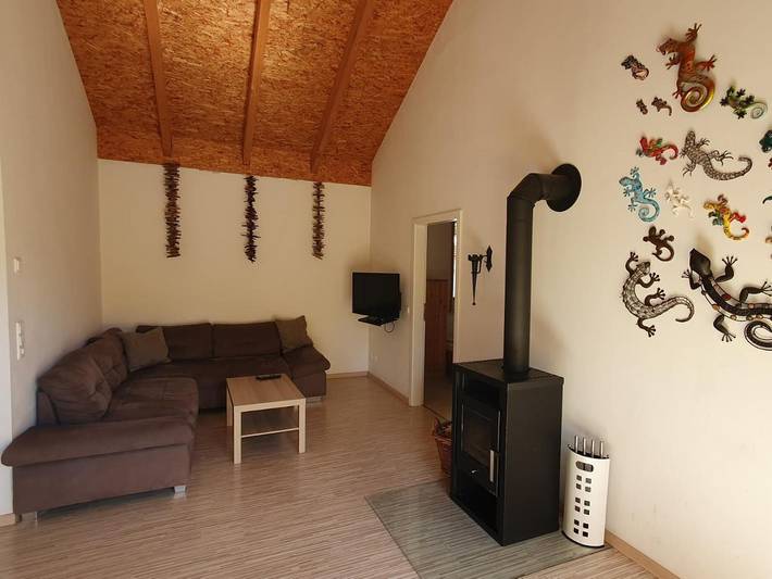 Bungalow für 7 Personen, mit Garten und Sauna, mit Haustier im Thüringer Wald - 4