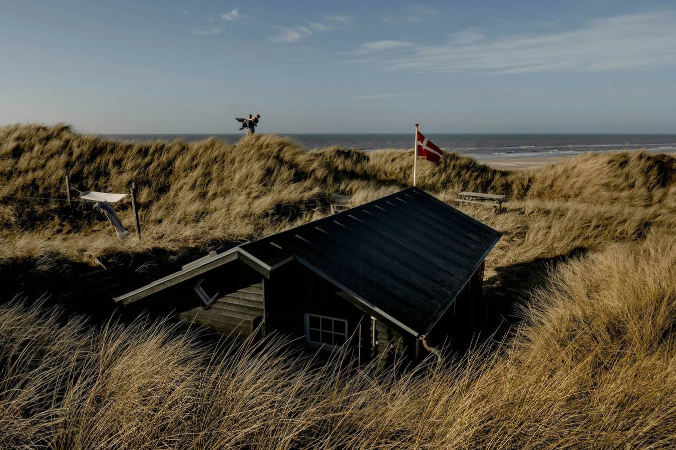 Strandhaus in den Dünen von Tornby Strand in Hirtshals, Hjørring und Umgebung