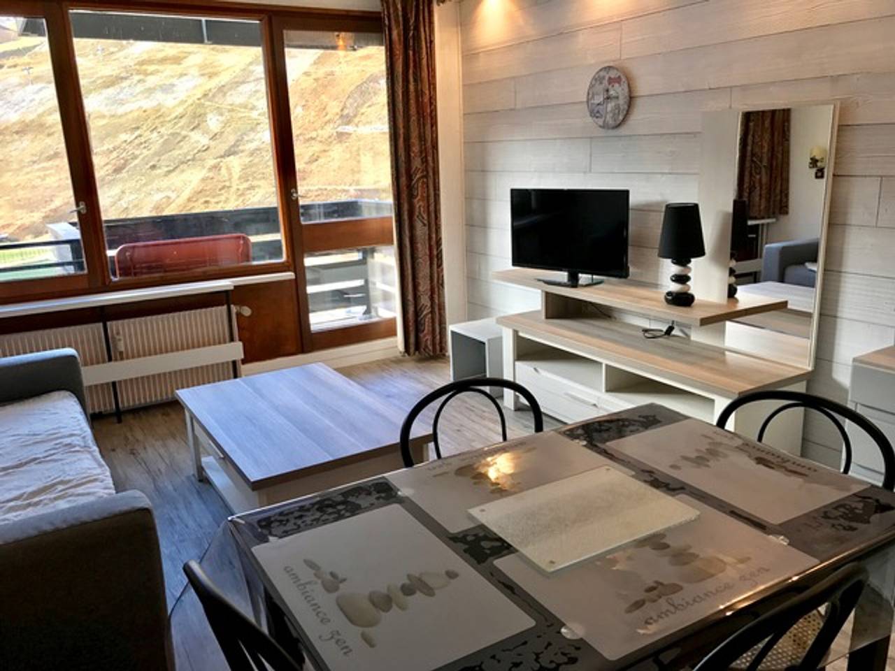 Ganzes Studio, Renoviertes Studio in Tignes, pistennah, kostenloses Wlan in Tignes, Nationalpark Vanoise
