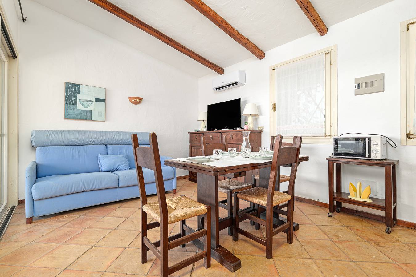 Ferienhaus 'Punta Molara Con Vista' mit Meerblick, privater Terrasse und Klimaanlage in Punta Molara, San Teodoro