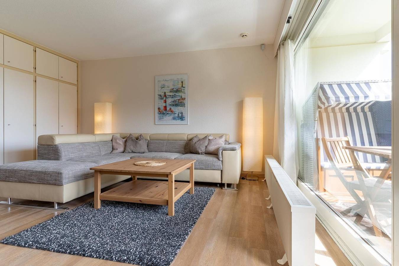 Ganze Wohnung, Schöne zentrumsnahe 41qm große Wohnung im 1. Og in St. Peter-Bad, St. Peter-Ording