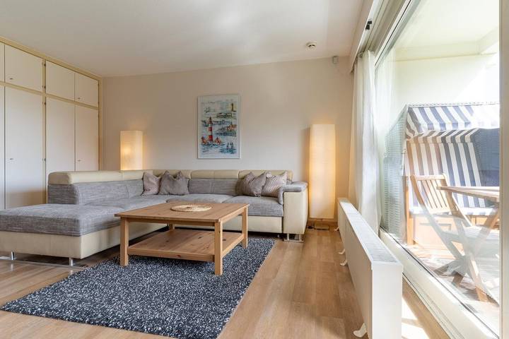 Ganze Wohnung, Schöne zentrumsnahe 41qm große Wohnung im 1. Og in St. Peter-Bad, St. Peter-Ording