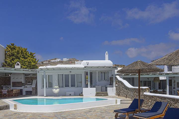 Location de vacances pour 9 personnes, avec jardin et terrasse dans Kalafatis - 3