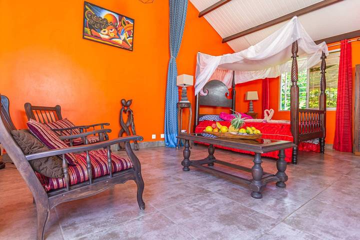 Vakantiehuis voor 2 personen, met terras in Guadeloupe