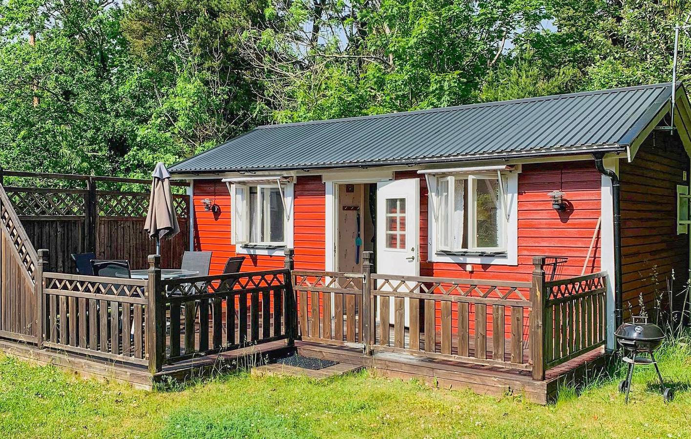 Ferienhaus für 4 Personen mit Garten in Kneippbyn, Visby