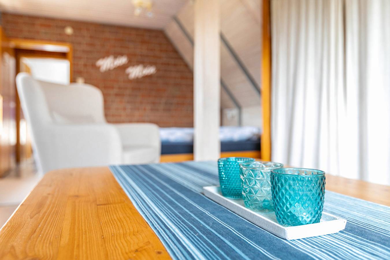 Ganze Wohnung, Ferienwohnung Gode Tied" mit privater Terrasse, Balkon und Wi-Fi in Wesseln, Heide und Umgebung
