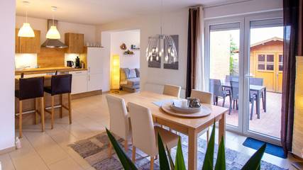 Ferienwohnung für 3 Personen, mit Garten, mit Haustier in Campen
