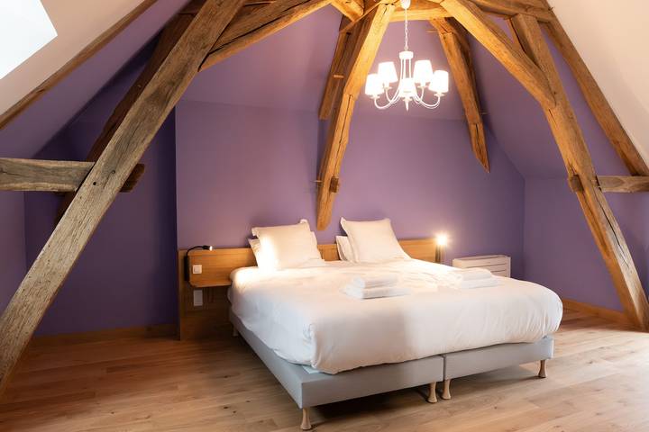 Ferienhaus „La Ramellerie - Grange Arthuis“ mit Wlan und Klimaanlage in Lavau, Loire-Tal